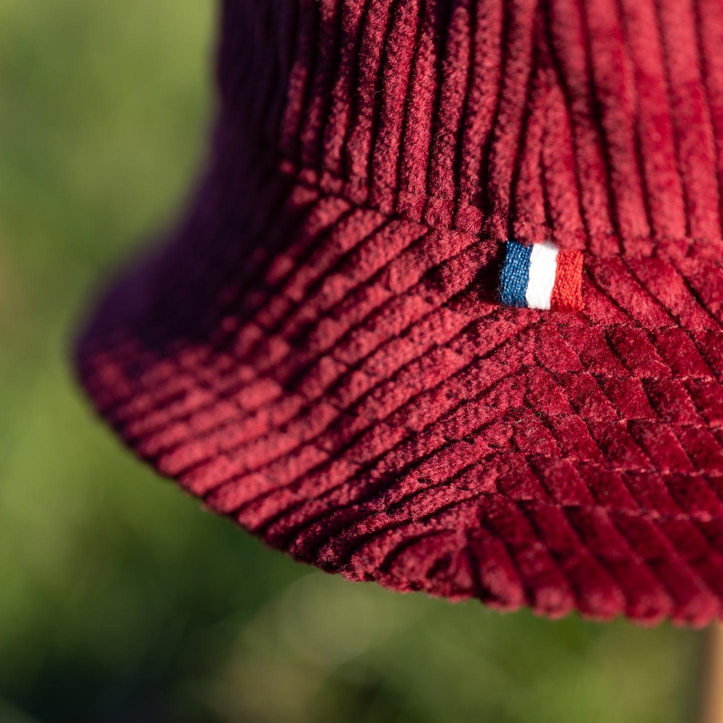 Bob Velours Cerise – Fabriqué en France