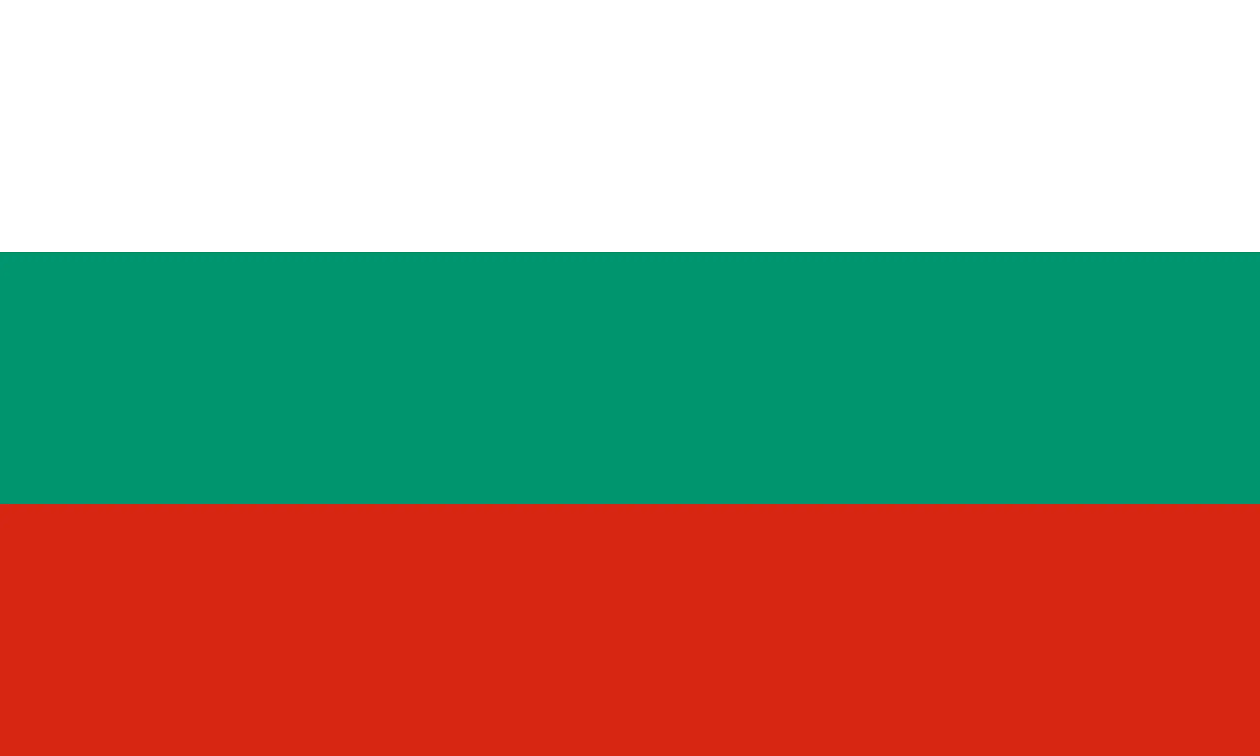 Drapeau Bulgarie brodé - Écusson drapeau Bulgarie Made in France