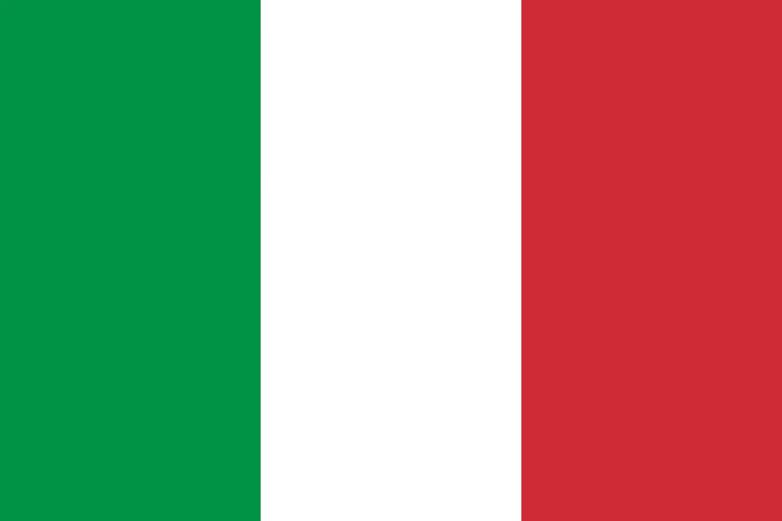 Drapeau Italie brodé - Écusson drapeau Italie Made in France