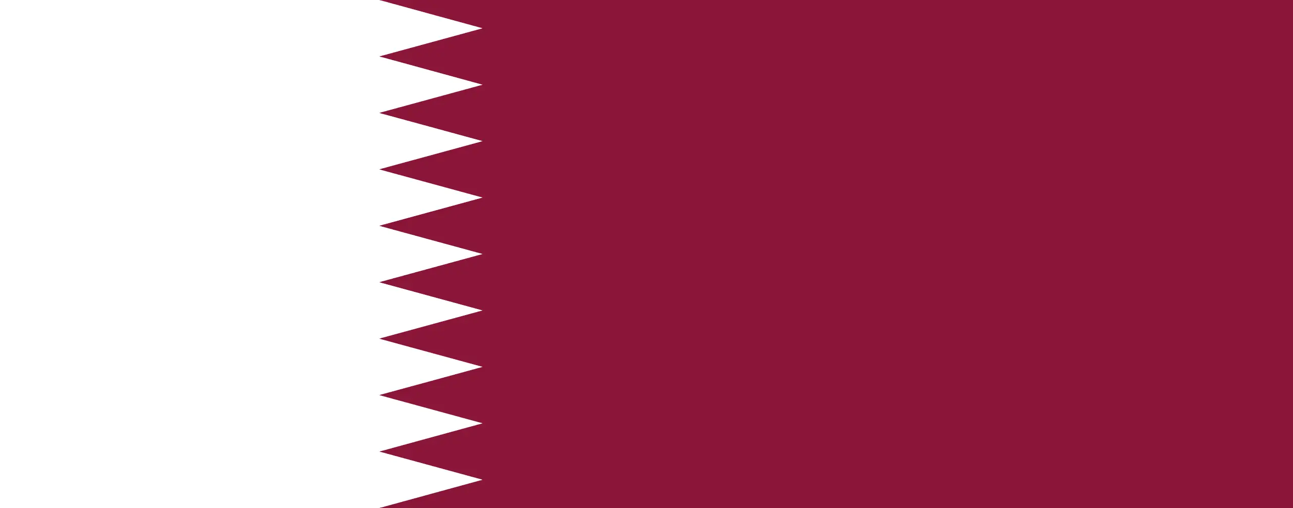 Drapeau Qatar brodé - Écusson drapeau Qatar Made in France
