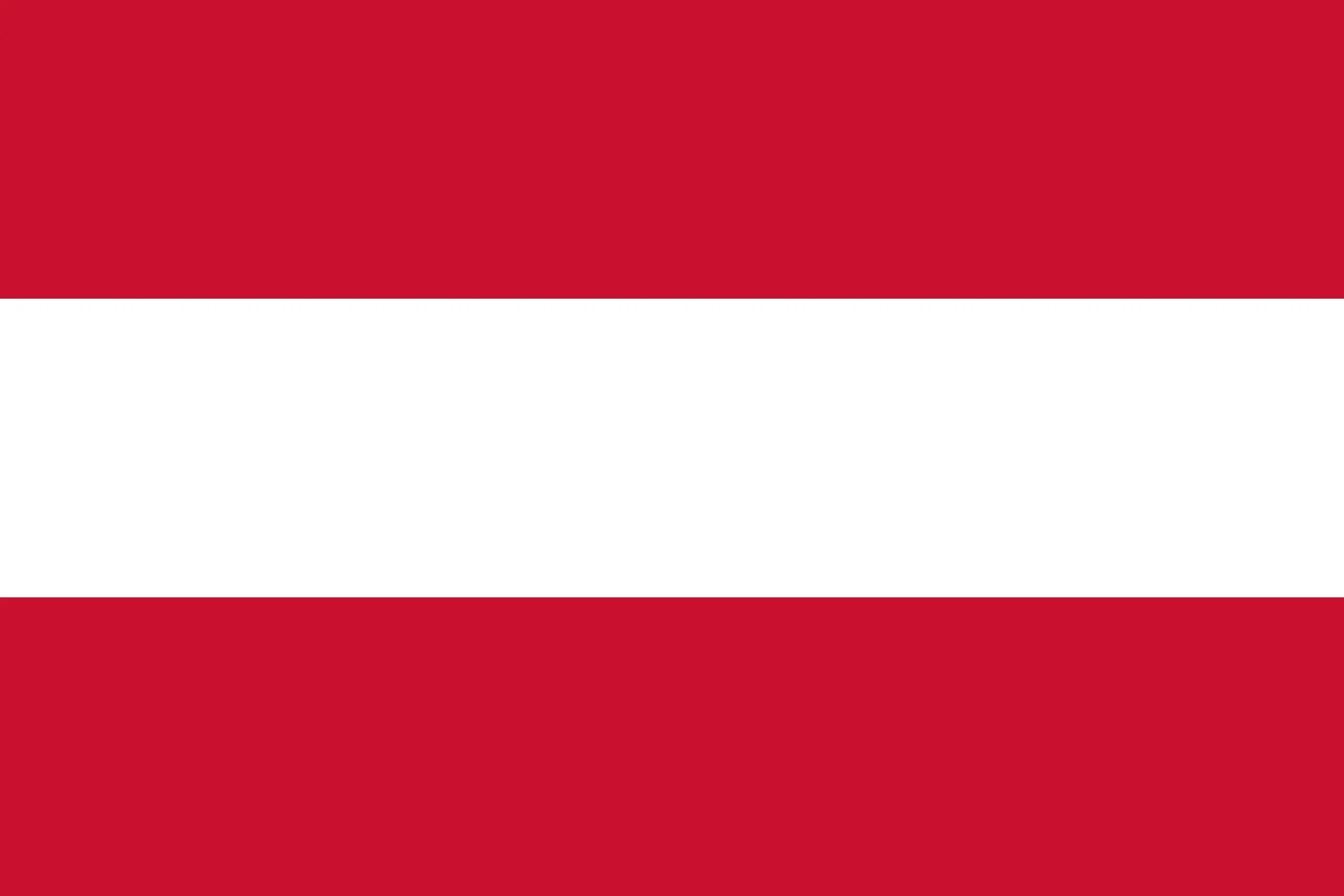 Drapeau Autriche brodé - Écusson drapeau Autriche Made in France