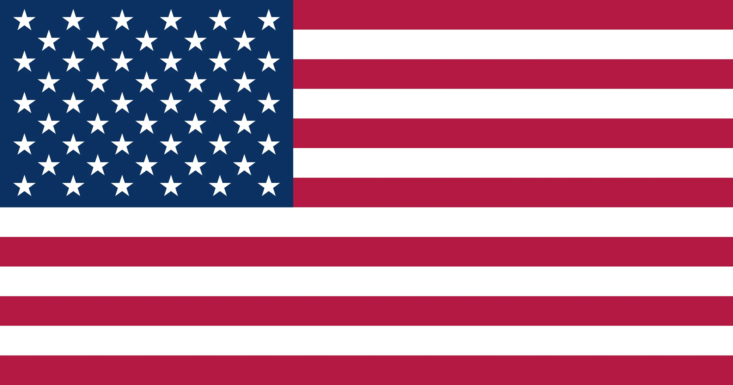 Drapeau États-Unis brodé - Écusson drapeau États-Unis Made in France