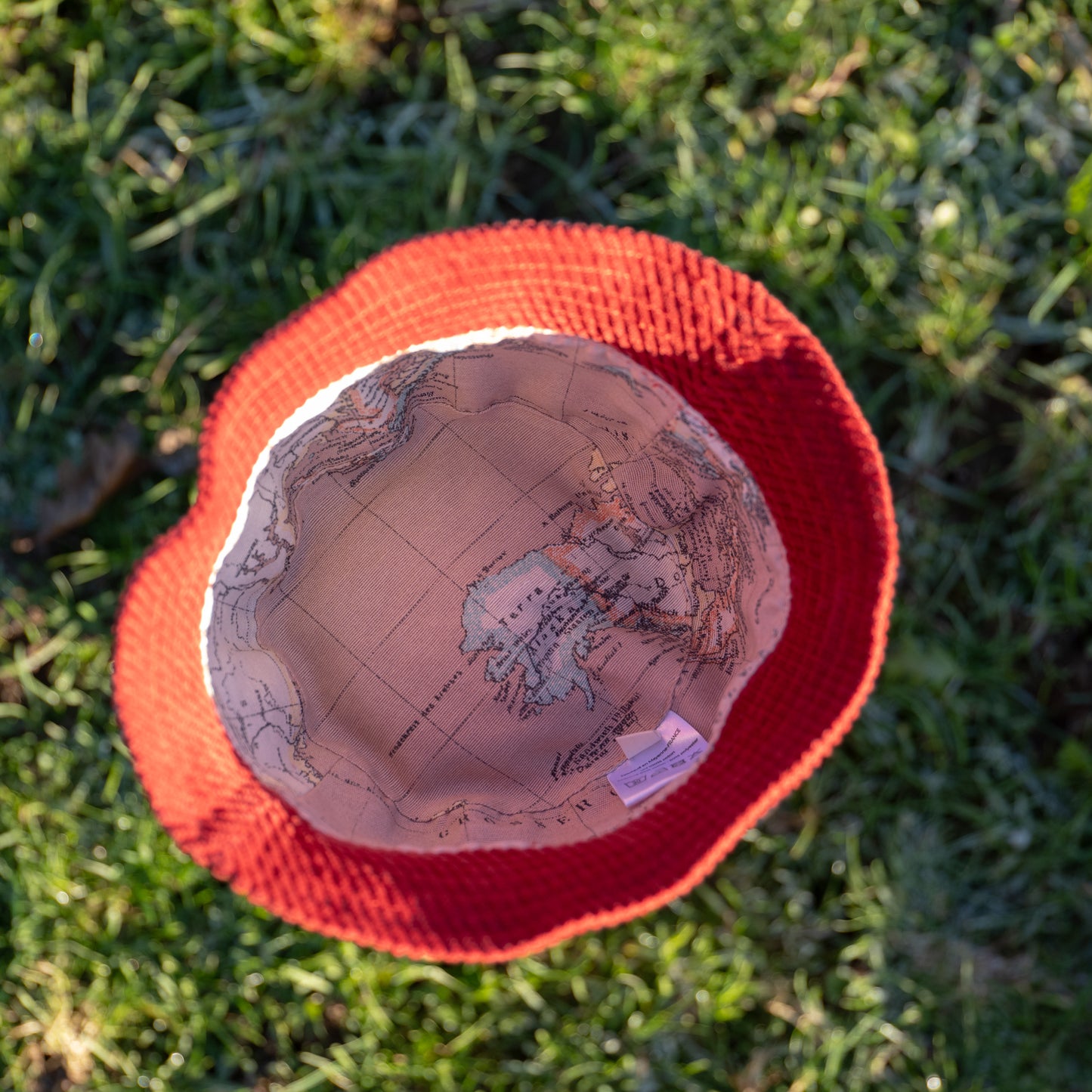 Bob Velours Terra cotta – Fabriqué en France