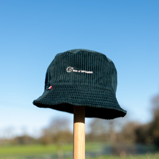 Bob Velours Vert Sapin – Made in France